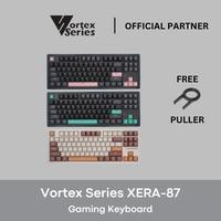 Gambar VortexSeries XERA Series 87 Wired Gasket Mount Keyboard TKL/80% Layout - Bronze, OutemuJadeWhite dari AsetKerjaID undefined 1 Tokopedia