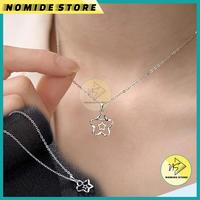 Gambar Kalung Wanita Korea Bintang Double Star Aksesoris Perhiasan Elegant dari NOMIDE STORE undefined 1 Tokopedia