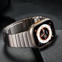 Gambar Strap apple watch ultra 49MM SE 9 8 7 6 5 tali iwatch stainless steel - TITANIUM, SIZE 49MM ULTRA dari TOKO NIC ACC undefined 1 Tokopedia