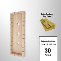 Gambar Cetakan Rockwool Potong Dadu Persemaian, Cocok Untuk Tray H9X25 dari GardeNingrat undefined 1 Tokopedia