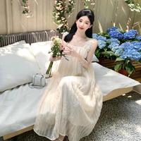 Gambar beige midi dress pantai wanita / vintage dress woman summer dress bali - M dari SEXY8 Official Store Jakarta undefined 3 Tokopedia