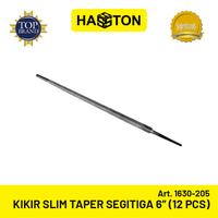 Gambar Hasston Kikir Slim Taper 6" Segitiga (12 Pcs) (1630-205) dari Hasston Tools undefined 1 Tokopedia
