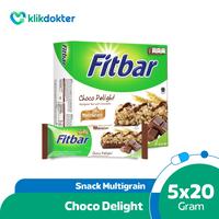 Gambar Fitbar Multigrain Chocolate 5x22gr dari Klikdokter Official Store undefined 1 Tokopedia