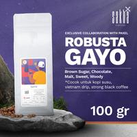 Gambar Biji Kopi Robusta Gayo Aceh Exclusive Paxel Coffee Espresso 100 Gram - Bubuk Kasar  dari Sakha Coffee Roastery undefined 1 Tokopedia