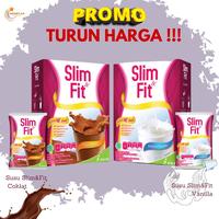 Gambar Susu Diet Slimfit Slim & Fit Kalbe Meal replacement vanila coklat - Vanila dari MONSTAR.ID undefined 1 Tokopedia