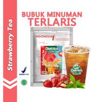 Gambar Bubuk Minuman Rasa Strawberry Tea/Teh Stroberi 1 KG Omura Blend dari OMURA POWDER SHOP undefined 1 Tokopedia