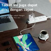 Gambar KIVEE SBY KV-AE107 Kepala Charger Fast charging 30W  Type C & USB dari Kivee Authorized Surabaya undefined 2 Tokopedia