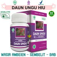 Gambar PAKET OBAT AMBEIEN HERBAL WASIR : KAPSUL DAUN UNGU & HEMOROA dari Herbal Sehat Mart undefined 3 Tokopedia