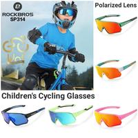 Gambar ROCKBROS Kids SP314 Kacamata Sepeda Anak Polarized Children Glasses - Black Sand dari Wof Premium undefined 2 Tokopedia
