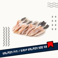 Gambar Salmon Fin / salmon sirip / sirip ikan salmon - 500 gram dari cv mutiara shop undefined 1 Tokopedia