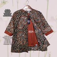Gambar Baju Atasan Cantik Trendy Foto Asli Flower Wanita COD Dewasa Katun ibu - Blus 9, M dari radhanti undefined 3 Tokopedia