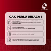 Gambar Biji Kopi Bubuk Arabika Gayo Bourbon Natural Arabica 250 gram Medium - Giling Kasar dari Quwwah Coffee undefined 2 Tokopedia