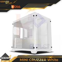 Gambar Case Hose MINI Cruzzer White Dual Chamber M-ATX Casing Tempered Glass dari Komputeroutlet undefined 3 Tokopedia