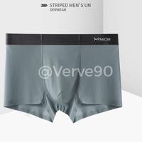 Gambar MIIOW Celana Dalam Boxer Pria Ice Silk Salur Antibakterial - B, L dari Verve90Tokped undefined 3 Tokopedia