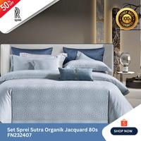 Gambar SPREI TANCEL JAQUARD 160X200 T40 MR 220305 dan MR 220612 dari Rsprei undefined 5 Tokopedia