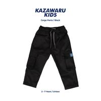 Gambar Celana Panjang Cargo anak Usia Umur 2 3 4 5 6 7 Tahun Hitam Black - BLACK, S 2-3THN dari KAOSAN STORE BANDUNG undefined 1 Tokopedia