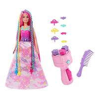Gambar Barbie Dreamtopia Twist 'n Style Pink Hair Doll Original - Boneka dari Kitsune Toy store undefined 2 Tokopedia