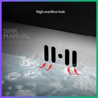 Gambar kitchen sink/bak cuci piring thsink 6045/sink stainless - hm kran siku L dari Raffa Outlet undefined 3 Tokopedia