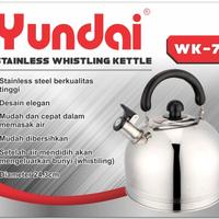 Gambar Yundai - Teko Siul Yundai Ceret Air / Pemanas Air/ Whistling kettle - WK-4L dari Bintang Baru Elektronik undefined 1 Tokopedia