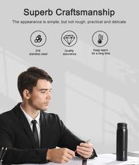 Gambar UZSPACE Botol Tumbler Thermos Air Panas Botol Minum Stainless Steel - Black, 4076 - 500ML dari Licheers Official Store undefined 3 Tokopedia