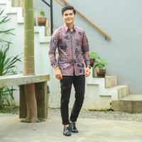 Gambar batik pria lengan panjang - salam, XL dari Surya Batik Medan undefined 1 Tokopedia