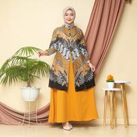 Gambar Gamis Premium Batik Terbaru - salam, XL dari Surya Batik Medan undefined 2 Tokopedia