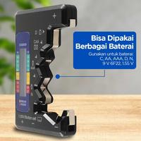Gambar Baterai Tester Universal Battery Capacity Checker AA AAA D N 9V 6F22 dari Kovazano Store undefined 2 Tokopedia