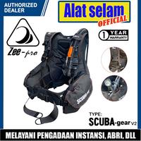Gambar BCD Diving Zeepro Scubagear V2 BC Jacket Basic Scuba Selam No Cressi - XXS dari Alat selam Official undefined 1 Tokopedia