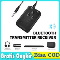 Gambar Bluetooth Transmitter Receiver 2in1 TV Audio Music 5.0 Wireless 3.5 mm dari IDT4 undefined 1 Tokopedia