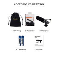 Gambar MAMEN MIC-05 Super Cardioid Shotgun Mic for Camera - MAMEN MIC-05 dari Captain Store168 undefined 5 Tokopedia