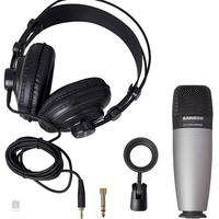 Gambar Samson C01/SR850. Mic Bundle. Condenser Mic dan Headphone. Garansi dari Soraya Musik Jakarta undefined 5 Tokopedia