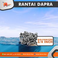 Gambar RANTAI DAPRA 3/4 INCH GALVANIZED dari Global Marine Shop undefined 1 Tokopedia