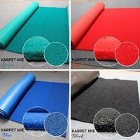 Gambar Karpet PVC Roll Mie Bihun 1 Roll Ukuran 120 cm x 18 Mtr Tebal 15 mm Anti Slip Elegant untuk Teras & Kantor Warna Grey Black Red Blue Brown Green - BLACK dari Martha Karpet Indonesia undefined 3 Tokopedia