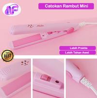 Gambar Catokan Rambut Mini Karakter 2in1 Alat Catok Lurus portable keriting - Kuning dari NF GUDANG undefined 5 Tokopedia