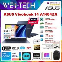 Gambar ASUS Vivobook 14 A1404ZA i5-1235U 16GB 512GB iRis Xe 14" FHD OHS W11 - VIPS553-SILVER, 8GB RAM dari We Itech undefined 1 Tokopedia
