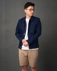 Gambar Denim Jaket Pria Panjang | Jaket Denim Pria Cowok Men Casual - Blue, XL dari 88menstore undefined 1 Tokopedia