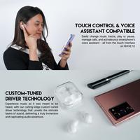 Gambar Fantech WAVE 12 TW12 | TWS Bluetooth Earbuds with Microphone - Hitam dari AGRES ID JOGJA undefined 2 Tokopedia