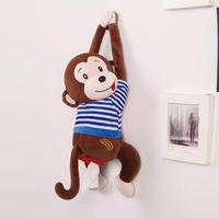 Gambar Tempat/Cover Tissue Tisu Monkey Monyet Armrest Mobil Bahan Premium - Biru dari Boneka Madda undefined 4 Tokopedia