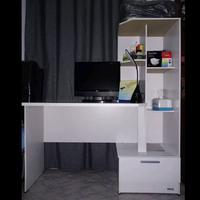 Gambar [Instant] MEJA KANTOR TULIS BELAJAR MATKENS MBB VENUS FURNITURE TABLE - RAKIT dari sentontime undefined 5 Tokopedia