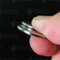 Gambar magnet besi neodymium ukuran kecil strong kuat bulat NdFeB N50 - 3mm, ISI 50pcs dari Stationery Bandung undefined 4 Tokopedia
