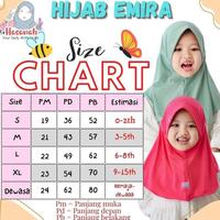 Gambar SIMAK PROMO MENARIK INI! Bergo serut emira Jilbab anak serut jersey - Dustypink, XL dari putermal undefined 4 Tokopedia
