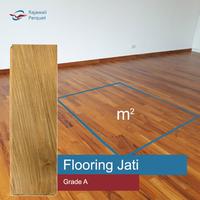 Gambar Flooring Kayu jati Grade A Lantai Indoor ( PERMETER ) dari RAJAWALI PARQUET OFFICIAL_NEW undefined 5 Tokopedia