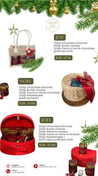 Gambar Joy cookies hampers of 3 dari sugarbox patisserie undefined 1 Tokopedia