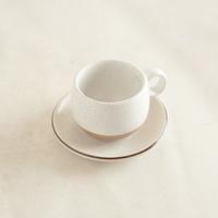 Gambar Nuanza Cangkir Keramik Putih / Tea Cup Set White Ivory List - D:7,5cm x T:7cm dari Nuanza Porcelain undefined 2 Tokopedia