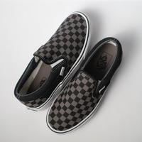 Gambar Vans Slip On Checkerboard Pewter Black BNIB dari Toko Bunda Otomotif undefined 2 Tokopedia