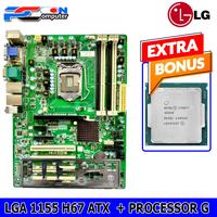 Gambar Mainboard Intel LGA 1155 P67 4 Slot ram VGA Offboard Merek campur - H67 LG I3 dari PC ON COMPUTER undefined 1 Tokopedia