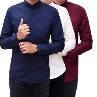 Gambar Terbaru PAKET HEMAT 3 PCS KEMEJA PRIA LENGAN PANJANG - HITAM-ABU-TOSCA, L dari JAJANG SELLER undefined 3 Tokopedia