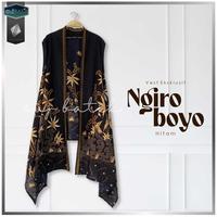 Gambar VEST BATIK WANITA KEKINIAN OUTER CARDI BATIK MOTIF TERBARU 2024 OOTD - MEKARSARI HITAM dari IO-Olshop undefined 5 Tokopedia