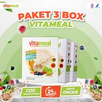 Gambar VITAMEAL 3 BOX Sereal Multigrain Turunkan Gula Darah Cegah Diabetes dari Vitameal Indonesia undefined 1 Tokopedia