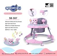 Gambar Baby Walker Alat Bantu Jalan Space Baby SB- 507 - Cat - blue dari Baby Smart Cool undefined 2 Tokopedia